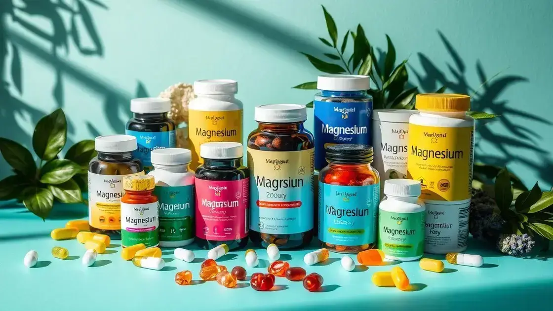 Os 6 Melhores Suplementos de Magnésio em 2025: Ecomev, Healthing e MUWIZ