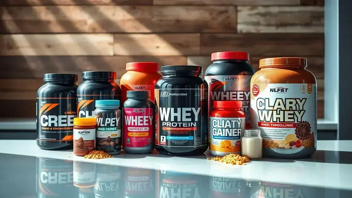 Os 6 Melhores Suplementos para Ganho de Massa Muscular em 2025: DUX, Adaptogen e Mais