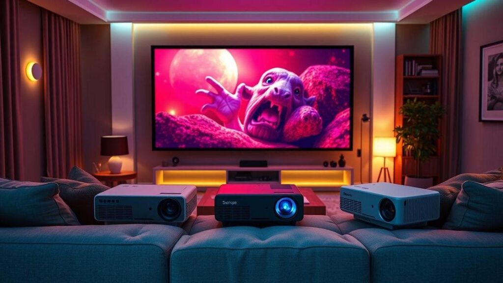 6 Melhores Mini Projetores 4K Custo Benefício para 2025: Magcubic, Salange, Basike e Mais
